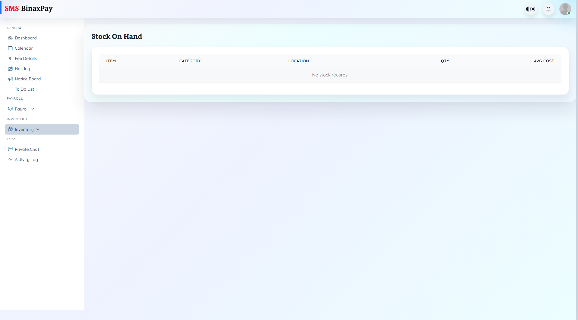 Stock Report screenshot 1