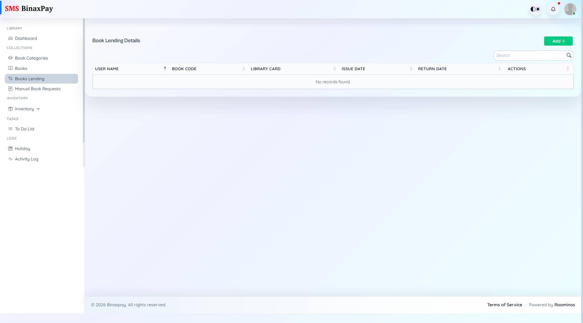 Books Lending screenshot 1