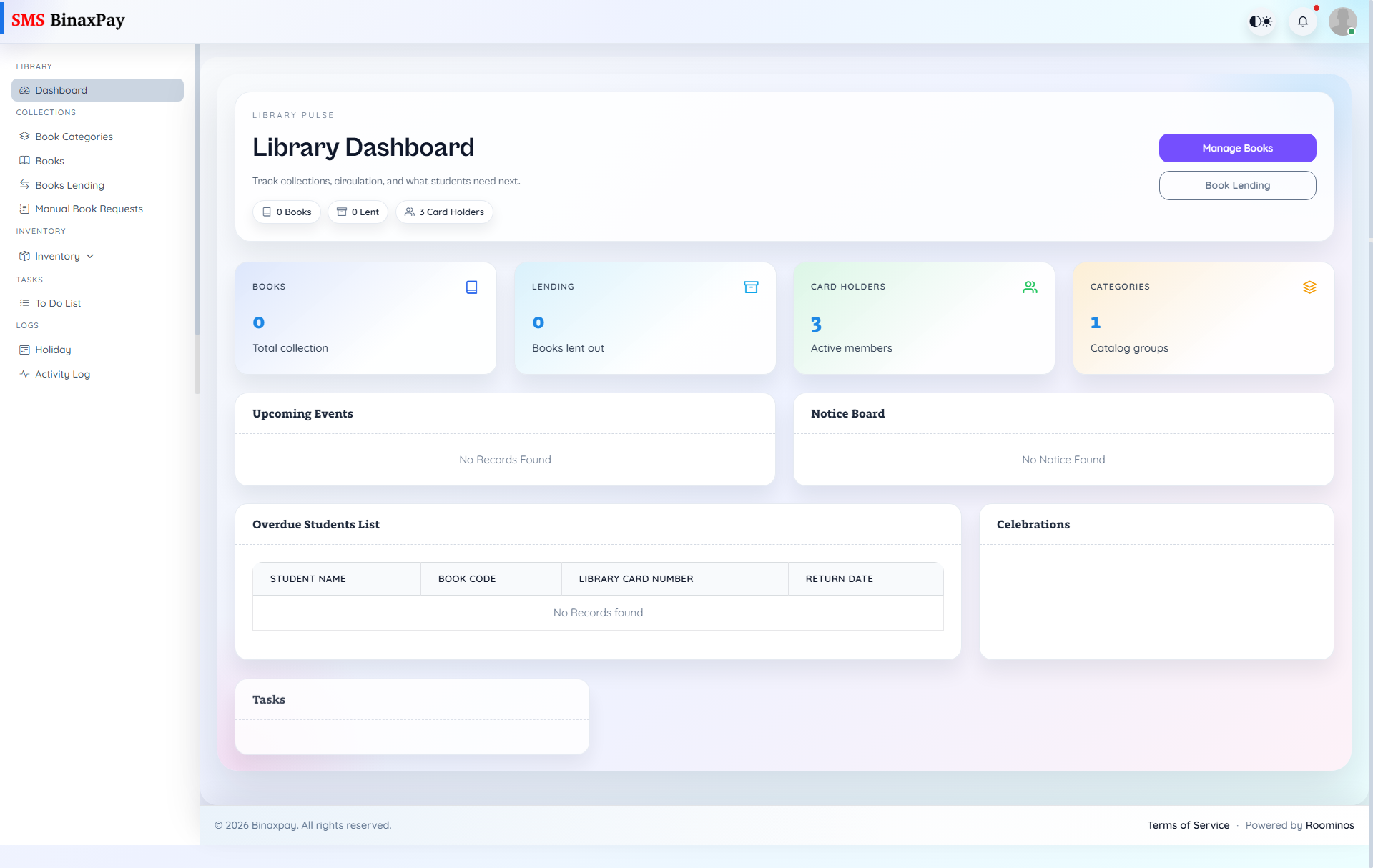 Dashboard screenshot 1