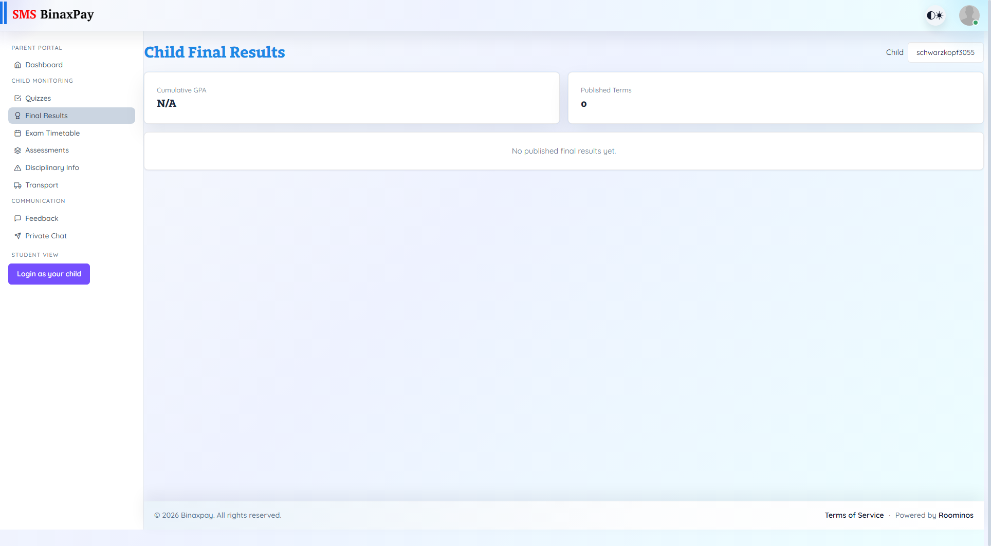Final Results screenshot 1