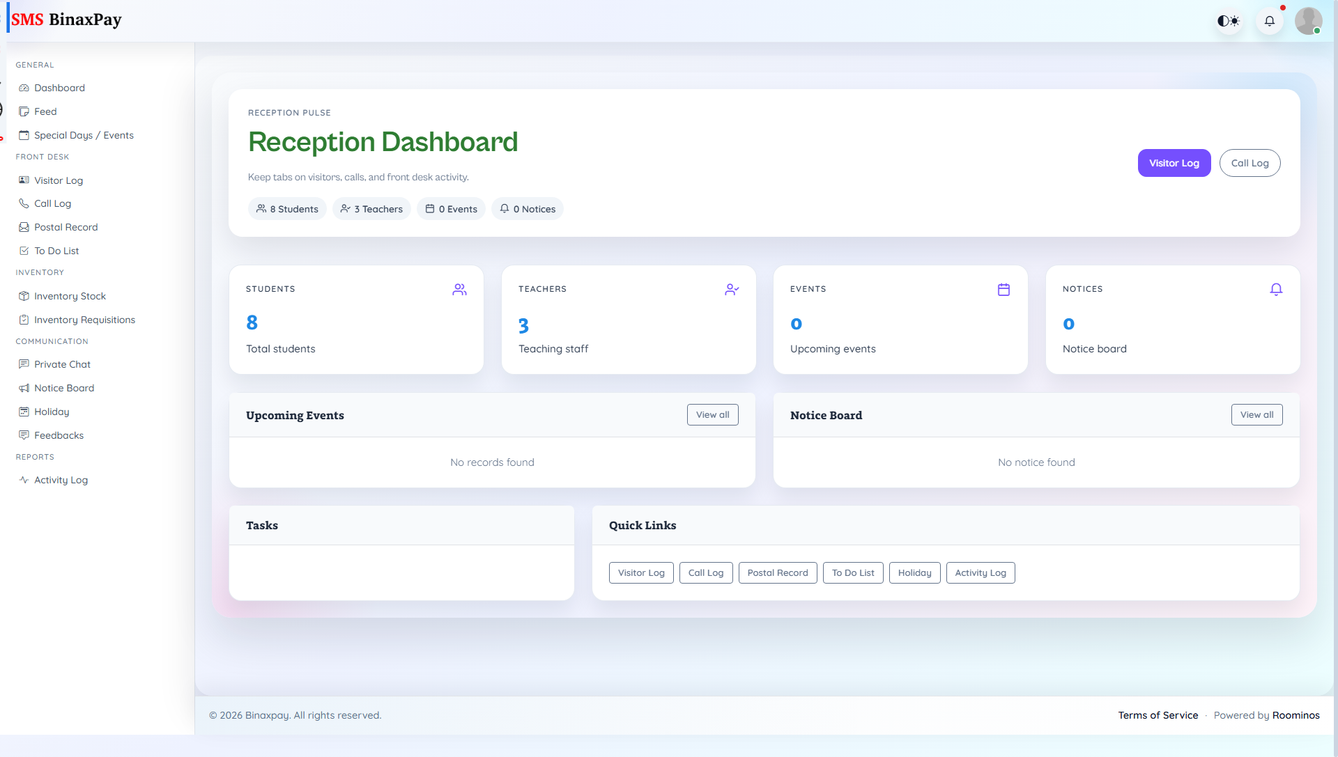 Dashboard screenshot 1
