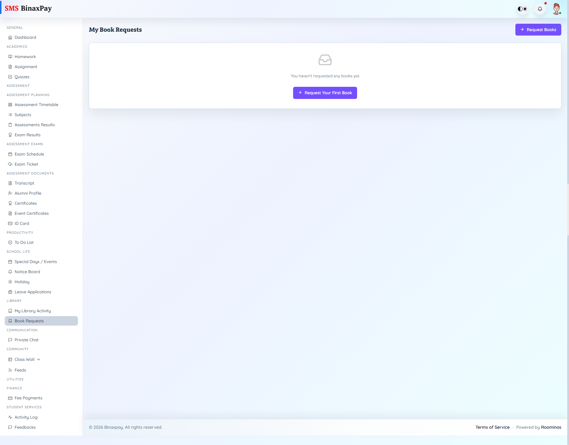 Legacy Book Requests screenshot 1